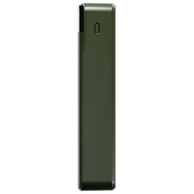 Cygnett CY4750PBCHE ChargeUp Boost Power Bank 20000 mAh 15W 2 USB-A 1 USB-C con Display colore Verde