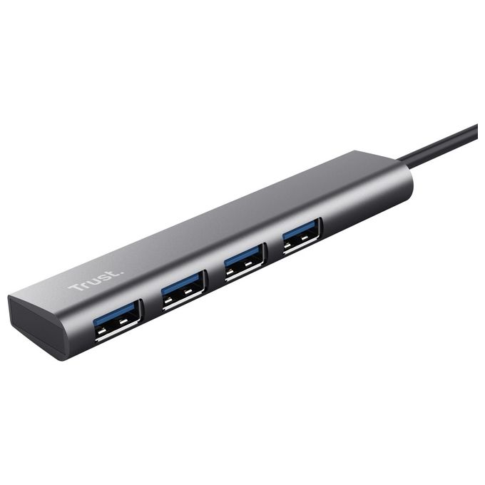 Trust Halyx USB 3.2 Gen 1 Type-A 5 Mbit-s Grigio