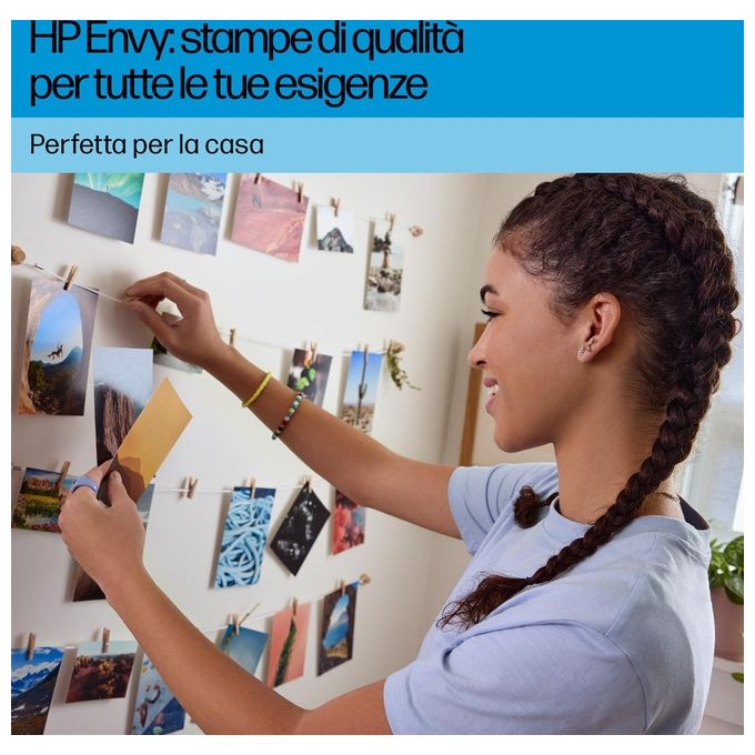 [ComeNuovo] HP ENVY 7920e Stampante Multifunzione Getto Termico d'Inchiostro A4 4800x1200 Dpi 15 Ppm Wi-fi