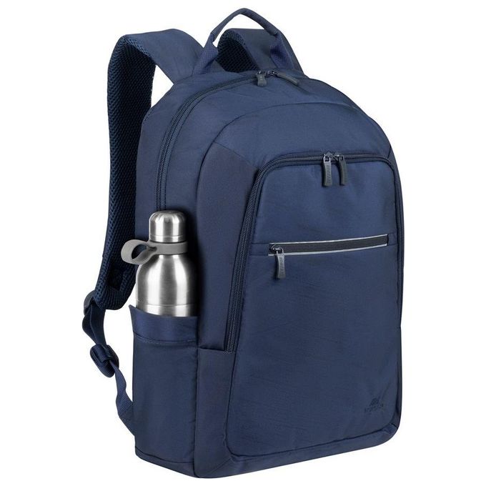 RivaCase 7561 Alpendorf Zaino per Notebook fino a 16'' Resistente all'acqua in RPET Poliestere Riciclato colore Blu Scuro