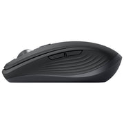 Logitech 910-006929 MX Anywhere 3S Mouse Wireless Compatto 8000 DPI Bluetooth RF Clic Silenzioso 6 Tasti USB-C colore Grafite