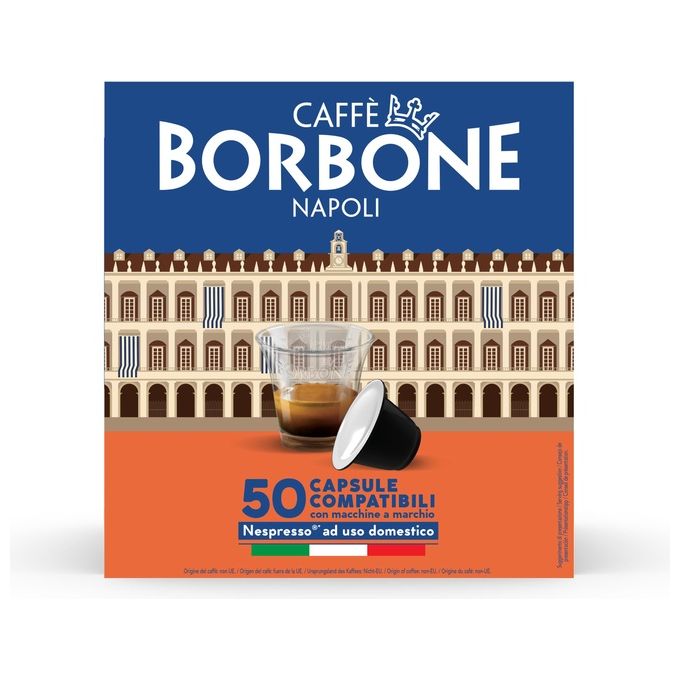 Borbone Respresso Miscela Suprema 50 Pezzi Compatibile Nespresso
