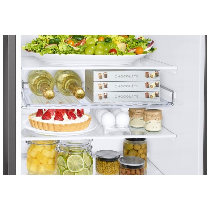 Samsung RB34C672DSA EcoFlex AI Frigorifero Combinato 344 L 185 cm Classe D 35 dB No Frost Wi-Fi colore Silver Inox