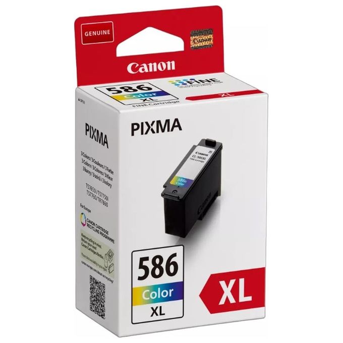 Canon 6226C001 CL-586XL Cartuccia d'inchiostro Originale XL 300 pagine colore Ciano Magenta Giallo