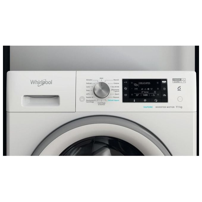 Whirlpool FFD 1146 SV IT Lavatrice Caricamento Frontale 11Kg 1400 Giri-min Classe Energetica A Bianco