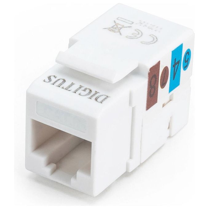 Digitus inserto jack utp rj45 8 poli cat 5e (frutto)