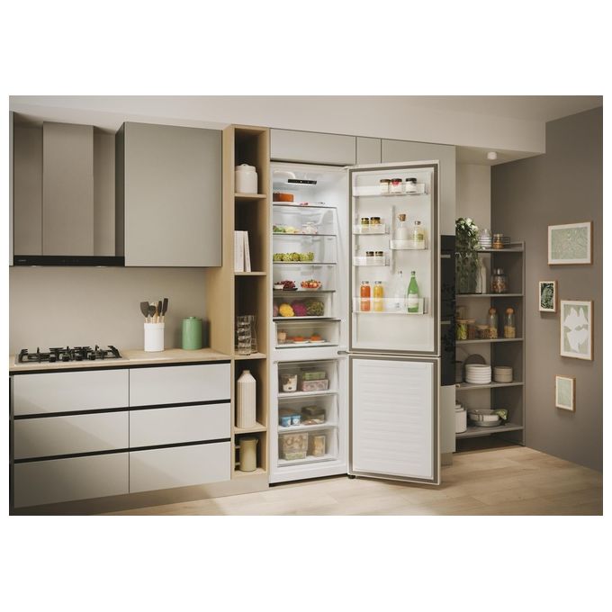Candy CNCQ2T620EW Fresco 300 Frigorifero Combinato 409 L 205 cm Classe E 38 dB No Frost colore Bianco