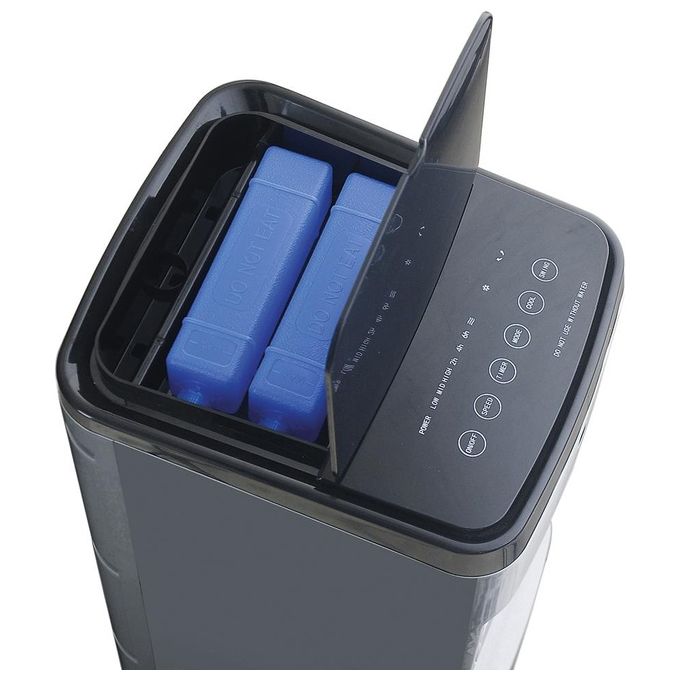 Ardes AR5AMR08 Penny Q-Black Raffrescatore Evaporativo 4 L 234 m³-h 60 W Telecomando Timer 12h colore Nero