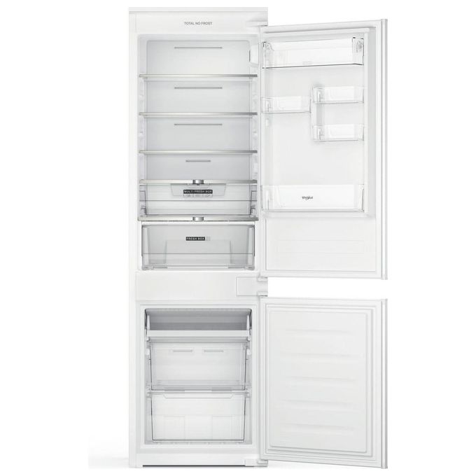 Whirlpool WHC18 T122 Frigorifero Combinato da Incasso 250 L 177 cm Classe E 32 dB Total No Frost colore Bianco