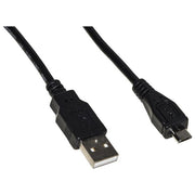 Link Cavo Usb 2.0 Micro Usb-B in Rame 1.8mt Nero