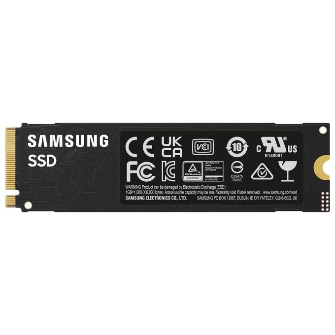 Samsung MZ-V9S2T0BW 990 EVO Plus SSD Interno M.2 2TB PCIe 4.0 NVMe 2.0 V-NAND TLC 7250 MB-s