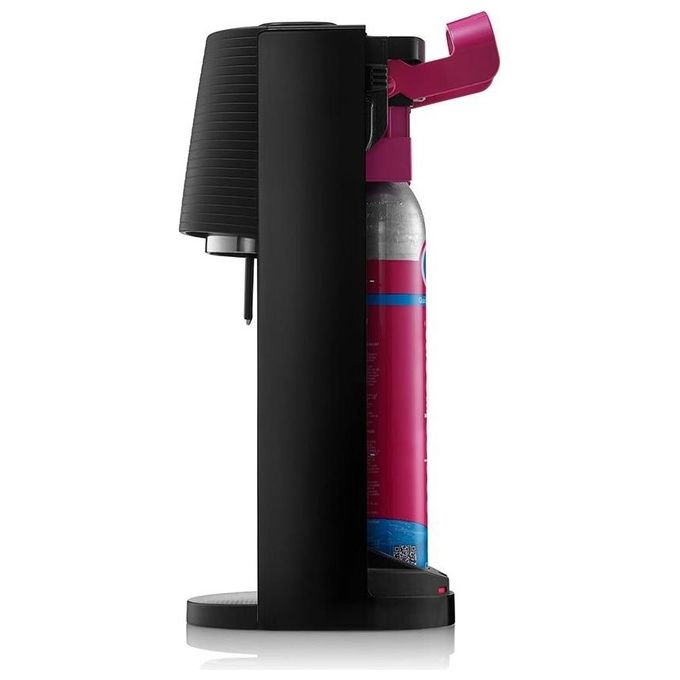 SodaStream 1012811411 Terra Gasatore d'acqua con Bottiglia 1 L e Cilindro CO2 60 L colore Nero