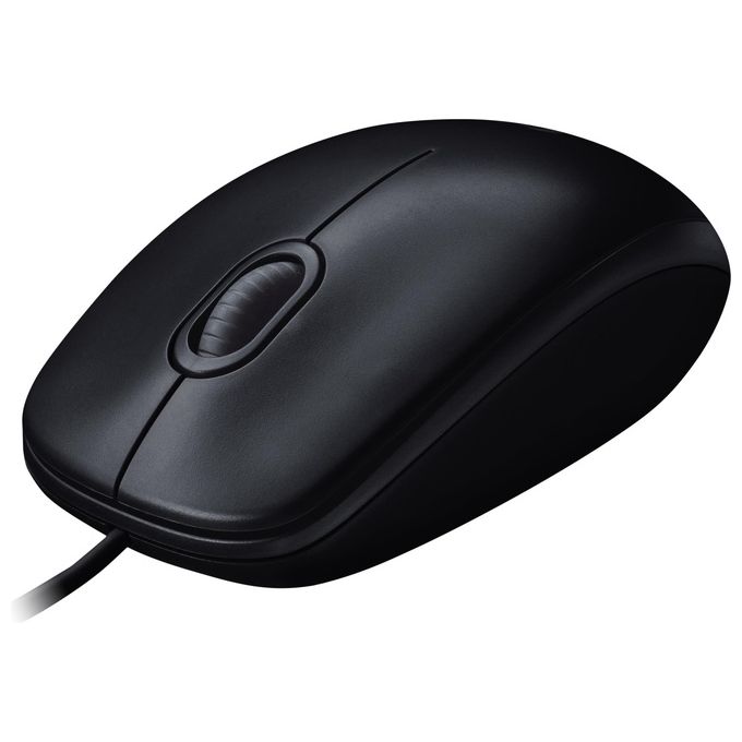 Logitech M90 Mouse Ottico USB Ambidestro 1000 DPI Nero per Ufficio e PC 2 Tasti