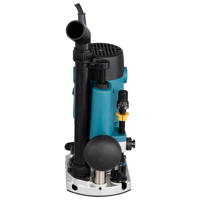 Makita RP1111CJFA Router 1100 W Velocita' Regolabile 5 Livelli 8000-27500 rpm Attacco 8 mm colore Nero Verde Metallico