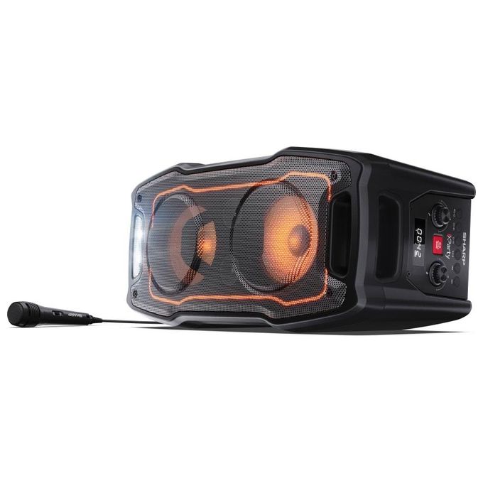 Sharp PS-931 Altoparlante da Festa 180 W Bluetooth 5.3 IPX4 Durata Batteria 13 h colore Nero