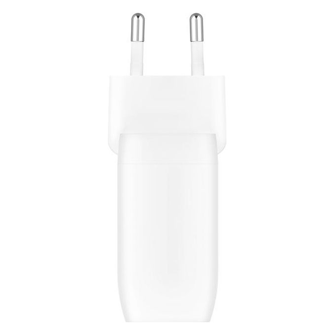Belkin WCB010VFWH BoostCharge Pro Caricabatteria da Parete USB C 60 W con PD 3.1 PPS 2 Porte colore Bianco