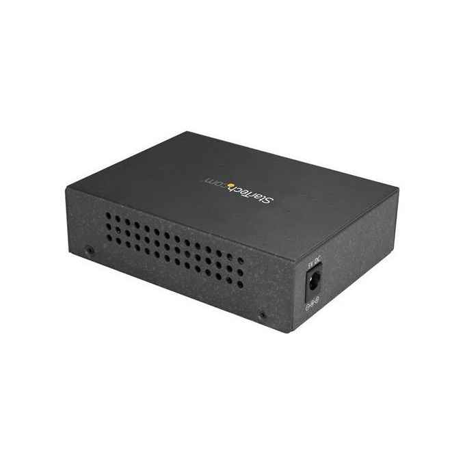 StarTech.com MCMGBSCMM055 Convertitore Multimediale di Rete Gigabit Ethernet 1000 Mbit-s Fibra SC 850 nm Modalita' Multipla 550 m colore Nero