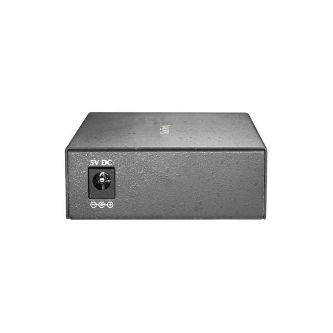 StarTech.com MCMGBSCMM055 Convertitore Multimediale di Rete Gigabit Ethernet 1000 Mbit-s Fibra SC 850 nm Modalita' Multipla 550 m colore Nero