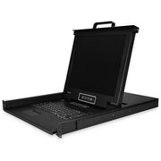 StarTech RKCONS1716K Console KVM Rackmount 16 Porte VGA Monitor LCD 17'' Risoluzione 1280x1024 Touchpad Integrato colore Nero