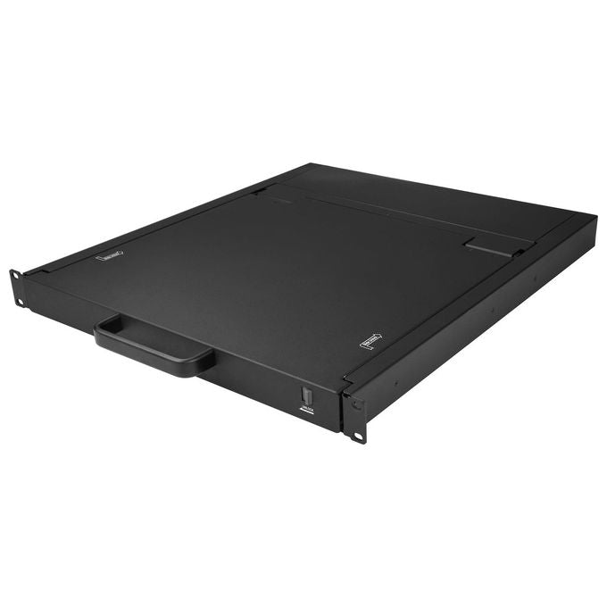 StarTech.com RKCONS1901 Console KVM per Armadio Rack 19'' VGA LCD 1U con Touchpad e Tastiera QWERTY colore Nero