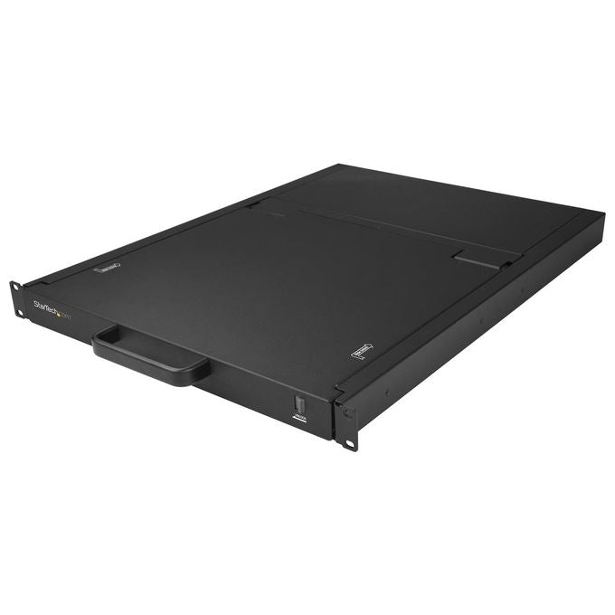 StarTech RKCONS1916K Console KVM da Rack 1U 19'' 16 Porte VGA LCD 1280 x 1024 Pixel con Touchpad Tastiera USB PS-2 Nero