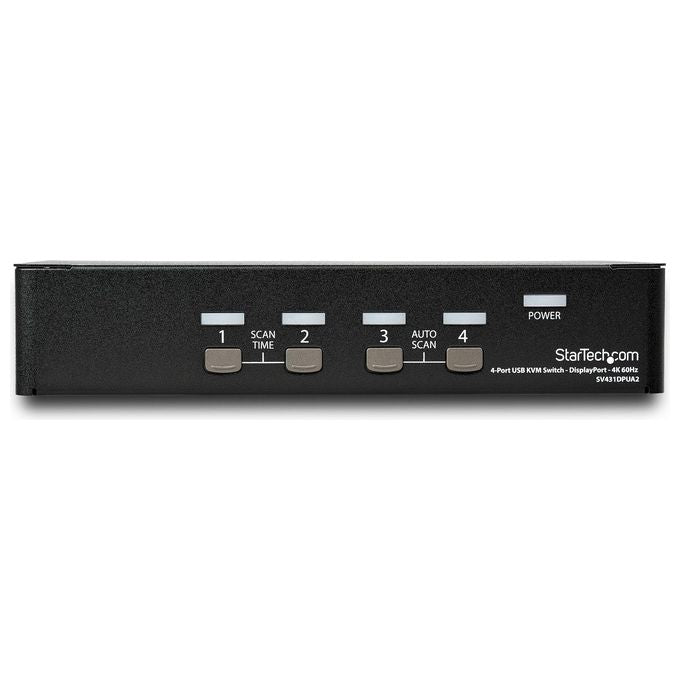 Startech Switch Kvm a 4 Porte Displayport 4K 60hz