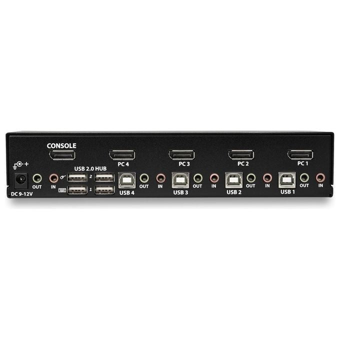 Startech Switch Kvm a 4 Porte Displayport 4K 60hz