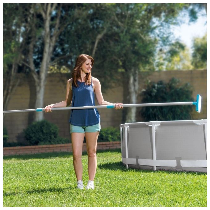 Intex KIT_ Deluxe per la manutenzione della piscina accessori per la piscina set per la pulizia della piscina 5 pezzi Fino a 549 m Single