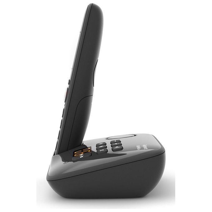 Gigaset AS690A Cordless DECT Display 2'' Vivavoce Rubrica Segreteria Nero