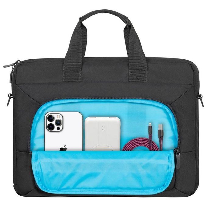 Rivacase 7521 Borsa per Laptop Alpendorf ECO Top-Loading per Schermi fino a 14'' colore Nero