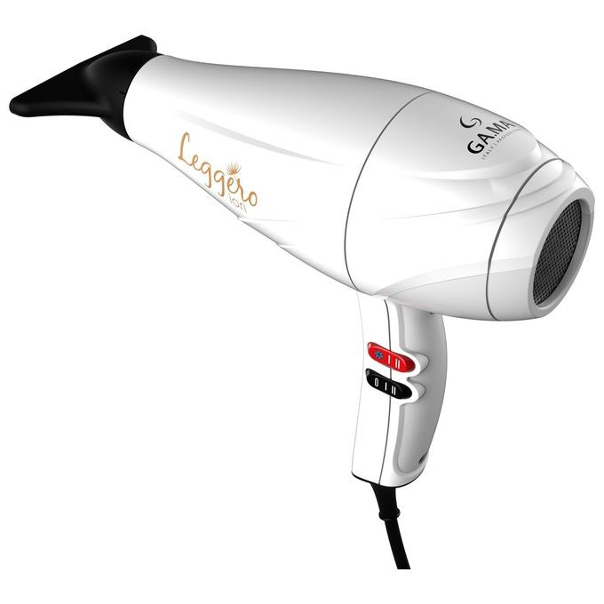 Ga.Ma A21 Leggero Asciugacapelli 2100W Bianco