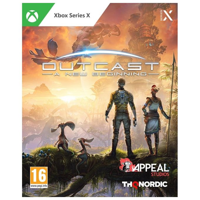 THQ Nordic 9120080077547 Outcast A New Beginning Gioco Xbox Series X 1 Giocatore Lingue Testo Italiano PEGI 16 colore Nero