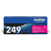 Brother TN-249M TN249M Cartuccia Toner Laser ad Altissima Resa fino a 4000 pagine per Stampanti HL-L8230CDW HL-L8240CDW MFC-L8340CDW MFC-L8390CDW colore Magenta