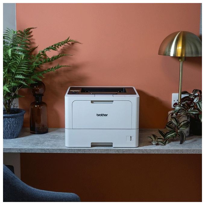 Brother HL-L5210DWRE1 Stampante Laser Monocromatica A4 48 ppm Fronte Retro Wi-Fi Dual Band LAN USB 1200x1200 DPI colore Nero