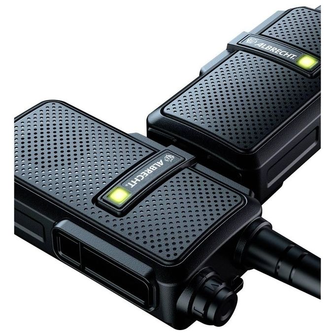 Albrecht 29826 Tectalk Worker 3 Radio PMR Portatile 16 Canali 446 MHz 0.5 W Batteria 2200 mAh colore Nero