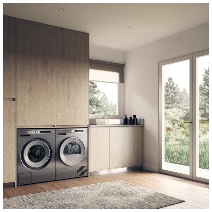 Asko T608HXS Pro Home Style Asciugatrice Pompa di Calore 8 Kg Classe A+++ Vapore SensiDry (85x59,5x65,4 cm) colore Bianco