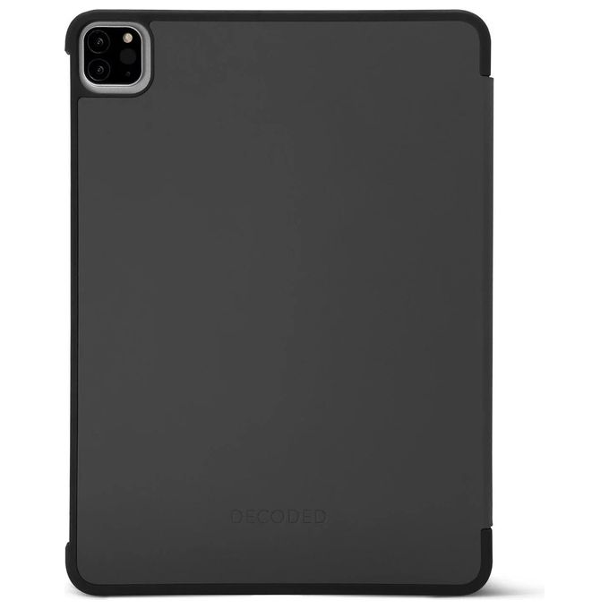 DECODED D23IPAP11SCS1CL Silicone Slim Cover per iPad Pro 11'' e iPad Air 10,9'' Supporto Regolabile Chiusura Magnetica colore Nero