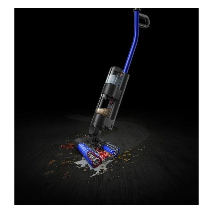 Dyson WR01 Wash G1 Aspirapolvere Lavapavimenti a Batteria Senza Sacco 1 L autonomia 35 min display LCD colore Nero Blu