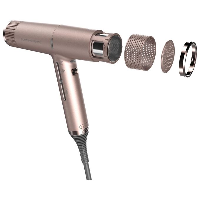 Ga.ma PH6060 iQ Perfetto Asciugacapelli 2000W Oxy Active Motore Brushless 3 velocita' 4 temperature cavo 3m colore Rosa