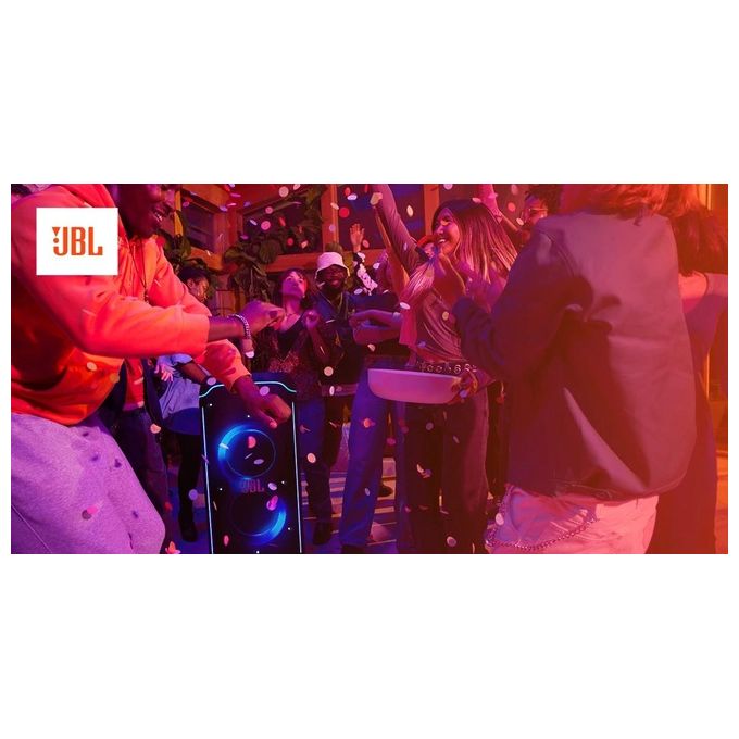 JBL PartyBox Ultimate Speaker Bluetooth 1100W, Nero, Portatile, LED, IPX4, Wi-Fi