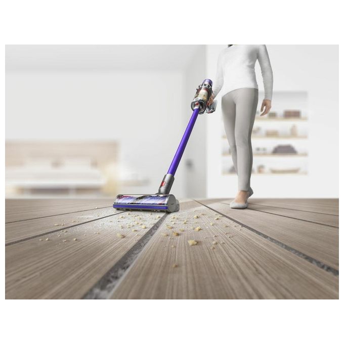 Dyson 479333-01 V11 Advanced Aspirapolvere Senza Filo Ciclonico Senza Sacchetto 0,76 L 200 AW 60 min colore Nichel Viola