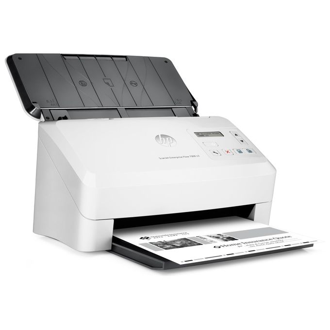 HP L2757A#B19 Scanjet Enterprise Flow 7000 S3 Scanner a foglio 600x600 DPI 75 ppm ADF 80 fogli colore Bianco