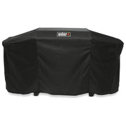 Weber 3400110 Slate Custodia Premium Piastra 76 cm PET Riciclato Protezione UV colore Nero