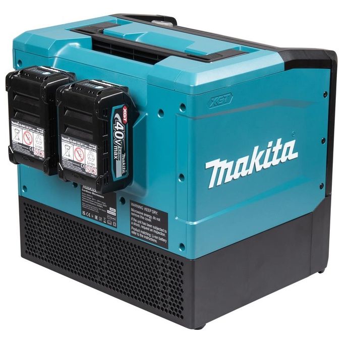 Makita MW001GZ Microonde Cordless 8 L 500 W con Display LED e Controllo Elettronico colore Nero Verde