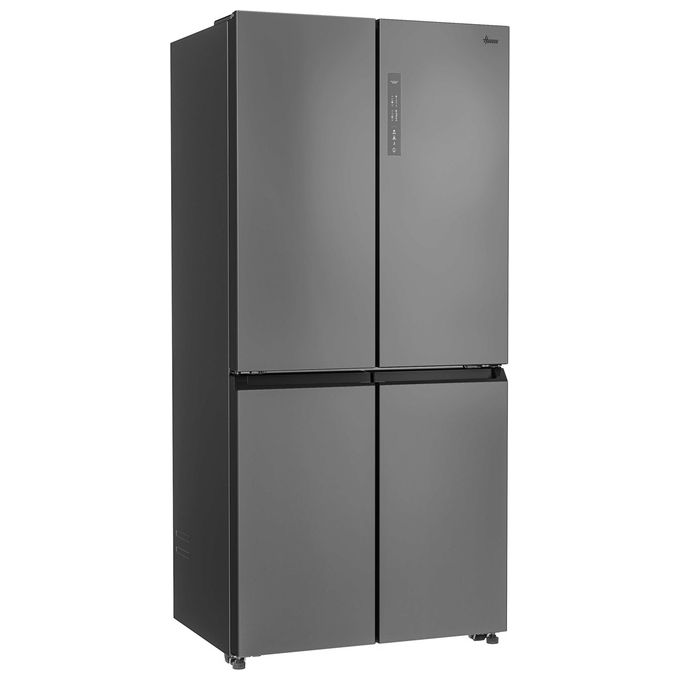 Hoover HHCR3818ENPL H-Fridge 700 Maxi Frigorifero 4 Porte 467 L 181,5 cm Classe E No Frost 35 dB colore Argento