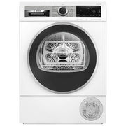 Bosch WQG245C0IT Serie 6 Asciugatrice Pompa di Calore 9 Kg Classe C Condensatore Autopulente Iron Assist Vapore (84x60x61 cm) colore Bianco