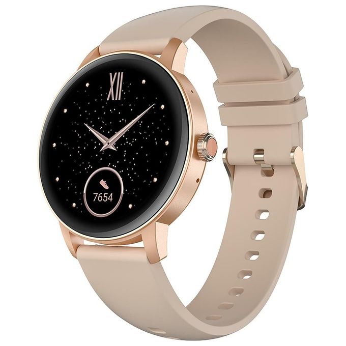 Celly TRAINERROUND2PK TrainerRound2 Smartwatch Touchscreen 1.28'' AMOLED Bluetooth 5.1 Chiamate SpO2 5 ATM colore Rosa