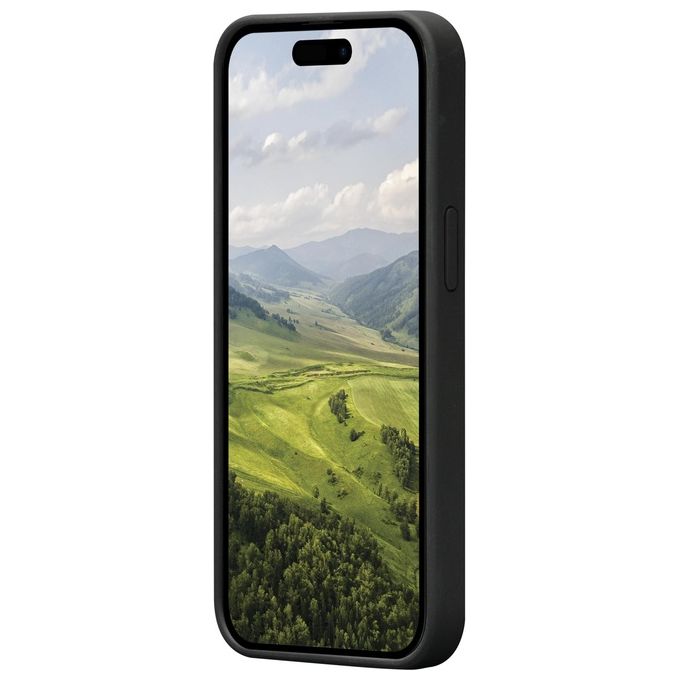 Dbramante1928 MO67NIBL1876 Monaco Custodia per iPhone 15 Pro Max con Tecnologia MagSafe colore Nero