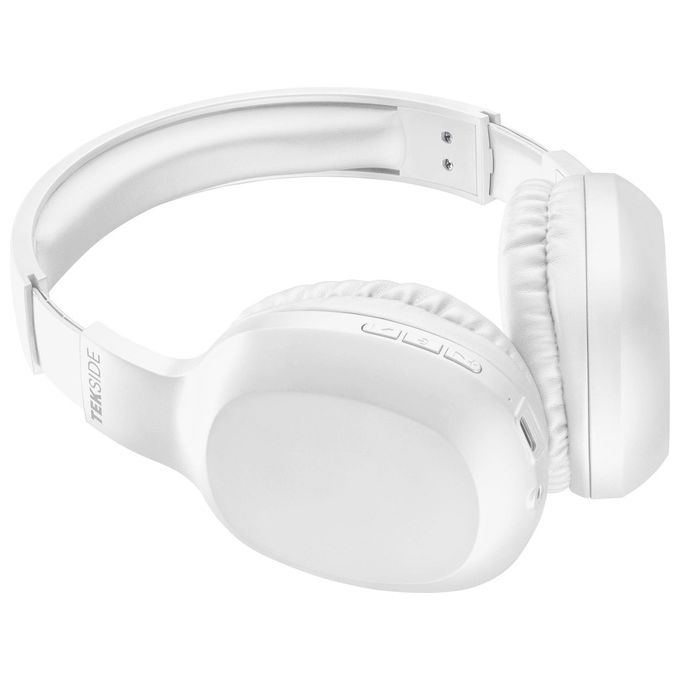 Cellular Line Cuffia a Padiglione Bluetooth Bianco