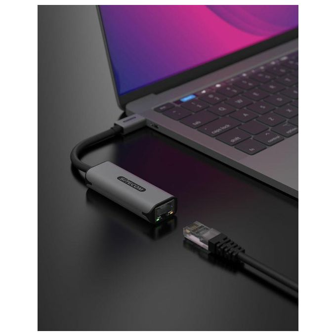 Sitecom Ad-1005 Adattatore Usb-c a Lan Gigabit Cavo 0.15mt